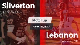 Matchup: Silverton High vs. Lebanon  2017