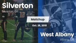 Matchup: Silverton High vs. West Albany  2018