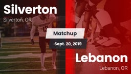 Matchup: Silverton High vs. Lebanon  2019