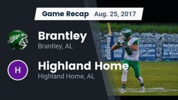 Recap: Brantley  vs. Highland Home  2017