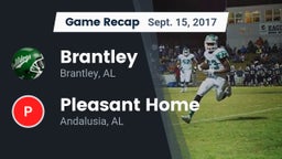 Recap: Brantley  vs. Pleasant Home  2017