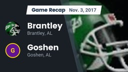 Recap: Brantley  vs. Goshen  2017