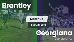 Matchup: Brantley  vs. Georgiana  2018