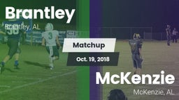 Matchup: Brantley  vs. McKenzie  2018