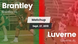 Matchup: Brantley  vs. Luverne  2019