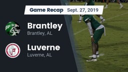 Recap: Brantley  vs. Luverne  2019