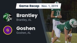 Recap: Brantley  vs. Goshen  2019