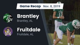 Recap: Brantley  vs. Fruitdale  2019