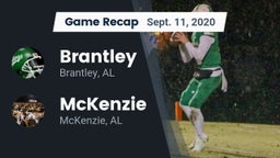 Recap: Brantley  vs. McKenzie  2020