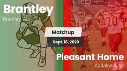 Matchup: Brantley  vs. Pleasant Home  2020