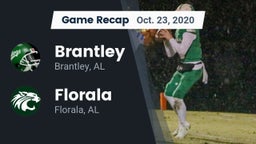 Recap: Brantley  vs. Florala  2020