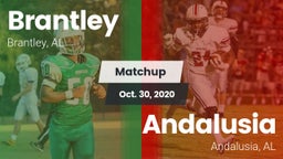 Matchup: Brantley  vs. Andalusia  2020