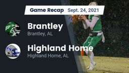 Recap: Brantley  vs. Highland Home  2021