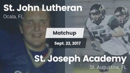 Matchup: St. John Lutheran Hi vs. St. Joseph Academy  2017