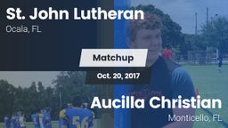 Matchup: St. John Lutheran Hi vs. Aucilla Christian  2017