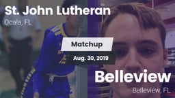 Matchup: St. John Lutheran Hi vs. Belleview  2019