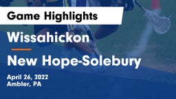 Wissahickon  vs New Hope-Solebury  Game Highlights - April 26, 2022