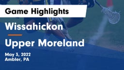 Wissahickon  vs Upper Moreland  Game Highlights - May 3, 2022