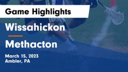 Wissahickon  vs Methacton  Game Highlights - March 15, 2023