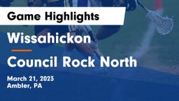 Wissahickon  vs Council Rock North  Game Highlights - March 21, 2023