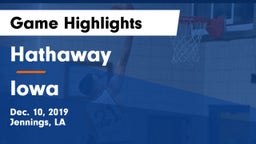 Hathaway  vs Iowa  Game Highlights - Dec. 10, 2019