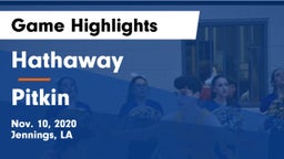 Hathaway  vs Pitkin  Game Highlights - Nov. 10, 2020