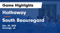 Hathaway  vs South Beauregard  Game Highlights - Dec. 29, 2020