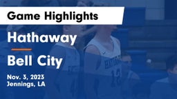 Hathaway  vs Bell City  Game Highlights - Nov. 3, 2023