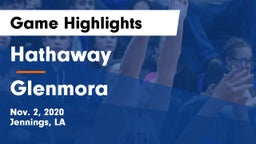 Hathaway  vs Glenmora Game Highlights - Nov. 2, 2020