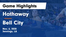 Hathaway  vs Bell City  Game Highlights - Nov. 6, 2020