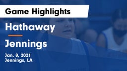 Hathaway  vs Jennings  Game Highlights - Jan. 8, 2021