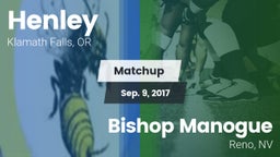 Matchup: Henley  vs. Bishop Manogue  2017