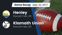 Recap: Henley  vs. Klamath Union  2017