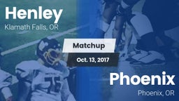 Matchup: Henley  vs. Phoenix  2017