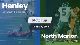 Matchup: Henley  vs. North Marion  2018