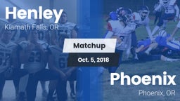 Matchup: Henley  vs. Phoenix  2018