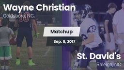 Matchup: Wayne Christian High vs. St. David's  2017