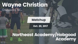 Matchup: Wayne Christian High vs. Northeast Academy/Hobgood Academy 2017