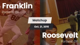 Matchup: Franklin  vs. Roosevelt  2016