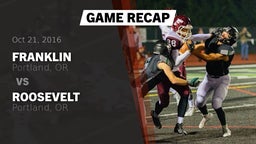 Recap: Franklin  vs. Roosevelt  2016