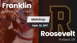 Matchup: Franklin  vs. Roosevelt  2017