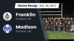Recap: Franklin  vs. Madison  2017