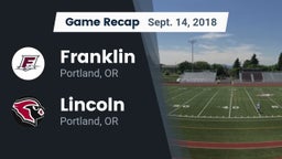 Recap: Franklin  vs. Lincoln  2018