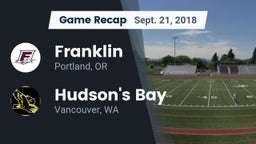 Recap: Franklin  vs. Hudson's Bay  2018