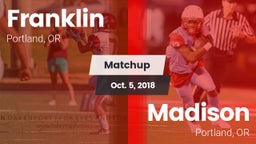 Matchup: Franklin  vs. Madison  2018