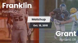 Matchup: Franklin  vs. Grant  2018