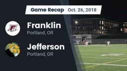 Recap: Franklin  vs. Jefferson  2018