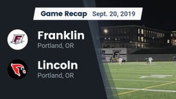 Recap: Franklin  vs. Lincoln  2019