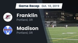 Recap: Franklin  vs. Madison  2019