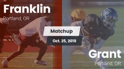 Matchup: Franklin  vs. Grant  2019